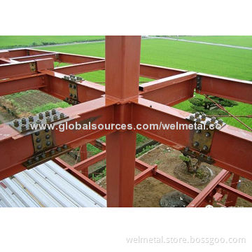 Prefabricated steel structural construction